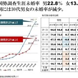５年後の日本の生涯未婚率がひどい