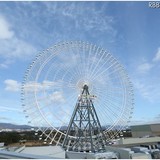 高さ日本一の大観覧車「レッドホース オオサカ ホイール」エキスポシティに - 床が“シースルー”  　大阪
