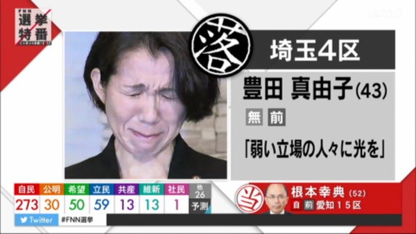 【この、ハゲーーーっ！】自民党 豊田真由子衆議院議員が離党届を提出：コメント133