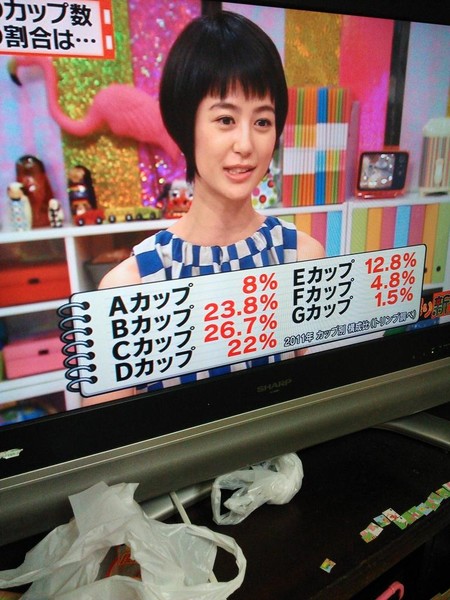 日本人女性のブラジャーのカップ毎の内訳ｗｗwｗｗ：コメント2