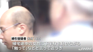 練馬区で下半身見せつけ「触って」ひるんだ隙に胸を触る 男逮捕：コメント22