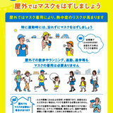 「マスク外して」厚労相が呼びかけ　熱中症リスクが高い夏場の屋外で